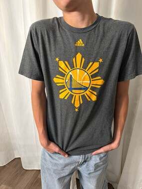 Adidas Stephen Curry Golden State Warriors Filipino Heritage Night T-Shirt